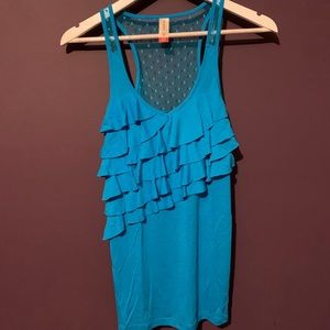 Caribbean Blue Tank Top